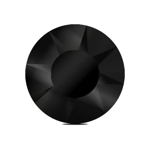 50 szt. Kryształki Black rozmiar 8