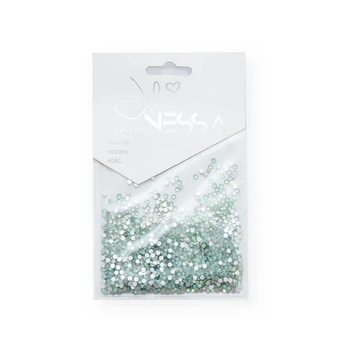 1400szt. Kryształki Pastel Green rozmiar 5