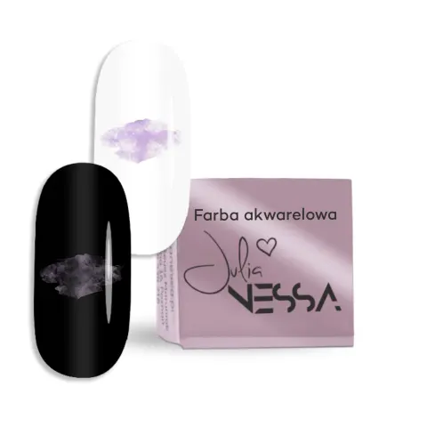 AquaNess Farba akwarelowa - Brokatowa fioletowa