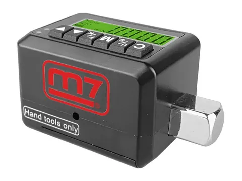 Adapter dynamometryczny elektroniczny 1/2" 10-200Nm M7