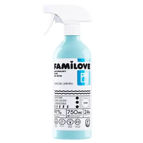 YOPE Familove Naturalny Płyn do szyb - Słoneczna Lawenda 750 ml