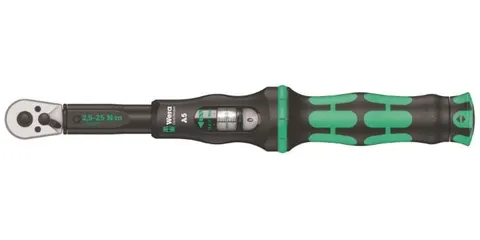 Klucz dynamometryczny 1/4" 2,5-25Nm Click-Torque A5 WERA