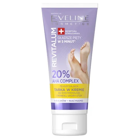 EVELINE REVITALUM TARKA W KREMIE DO STÓP 75ML ZŁUSZCZAJĄCA EKSTREMALNIE TWARDA SKÓRA
