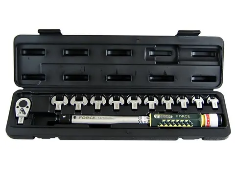 Klucz dynamometryczny 12-60Nm z wymiennymi końcówkami Force