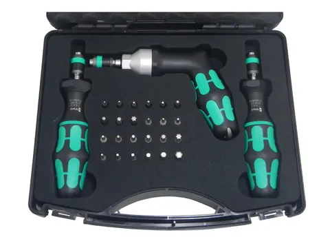 Zestaw wkrętaków dynamometrycznych 1/4" 0,3-6Nm Wera 7440/41/42