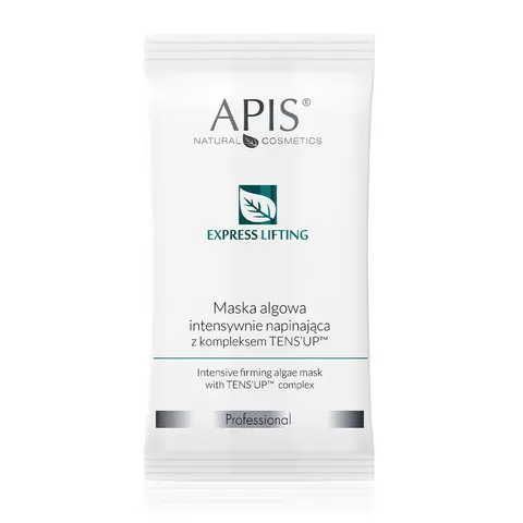 APIS Natural Cosmetics Sp. z o.o. - Express Lifting maska algowa intensywnie napinająca z kompleksem TENS'UP™ 20g