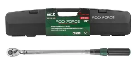 Klucz dynamometryczny 1/2" 60-330Nm Rockforce