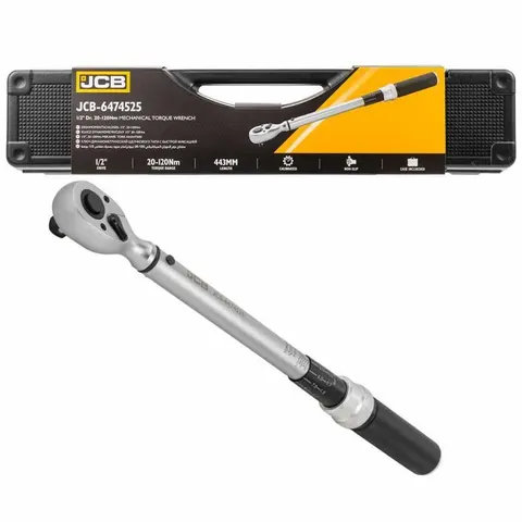 Klucz dynamometryczny 1/2" 20-120Nm JCB-6474525