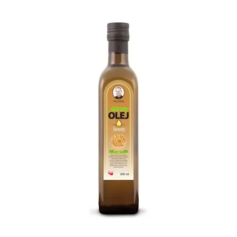 Naturalny Olej Lniany 500ml