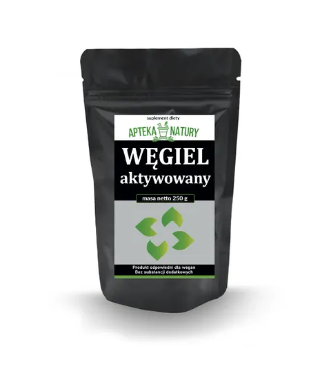 Czysty węgiel aktywowany - 250 g