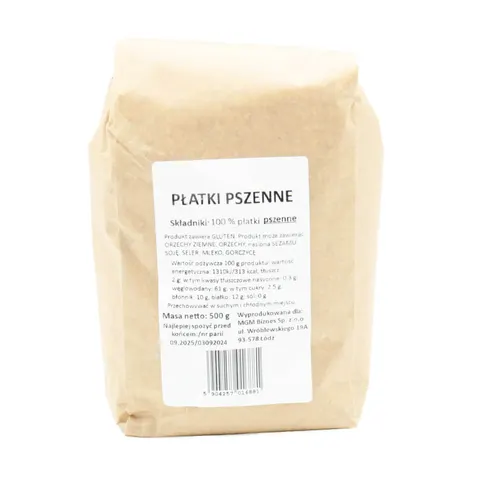 Płatki pszenne 500g