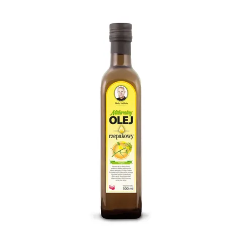 Naturalny olej rzepakowy 500 ml