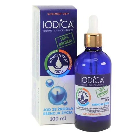 Naturalny Koncentrat Jodu 100 ml Iodica