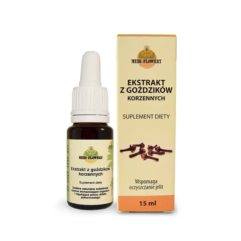Ekstrakt z goździków – suplement diety 15 ml | Medi-Flowery