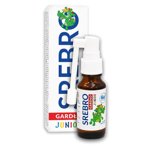 Srebro Gardło Junior Aerozol 20 ml