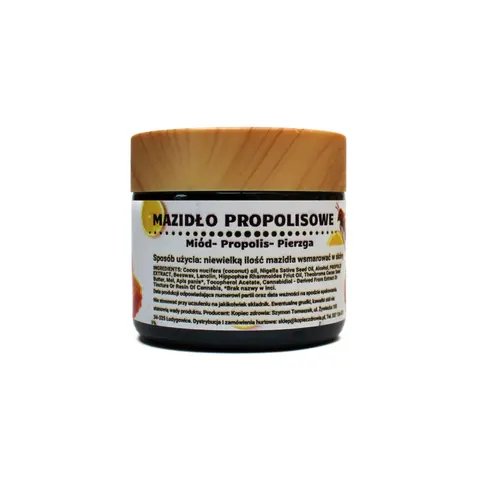 Mazidło Propolisowe miód - propolis- pierzga