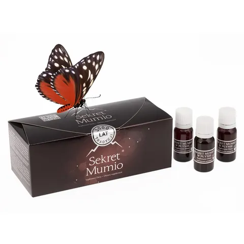 Sekret Mumio – suplement diety 21 × 10 ml