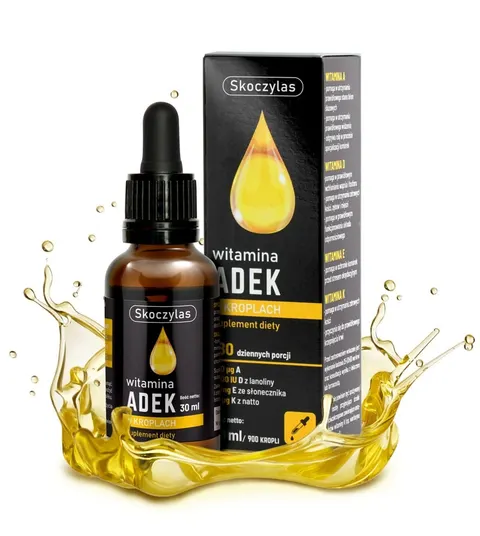 Witamina ADEK - suplement diety - 30 ml - SKOCZYLAS