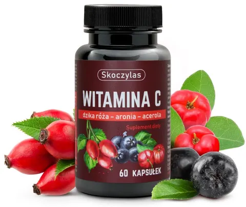 Witamina C TRIO - suplement diety - 60 kapsułek - SKOCZYLAS