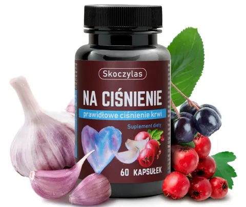 Na ciśnienie - suplement diety - 60 kapsułek - SKOCZYLAS