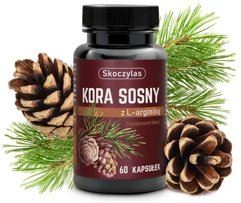 Kora sosny z argininą