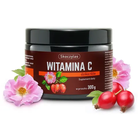 Witamina C dzika róża - suplement diety - 300 g - Skoczylas