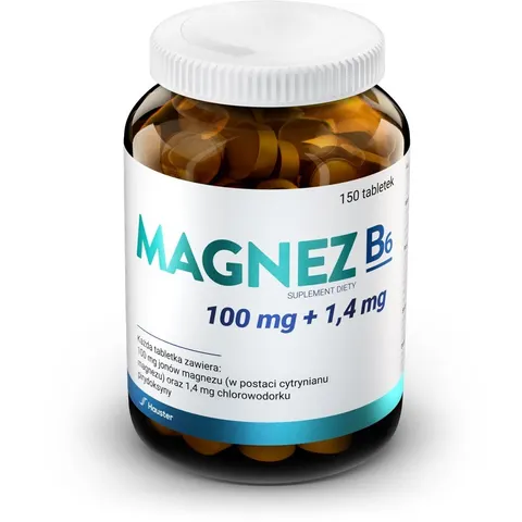 Magnez B6 100mg HAUSTER 150 tabl
