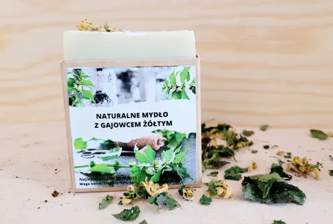 Naturalne mydło z gajowcem żółtym