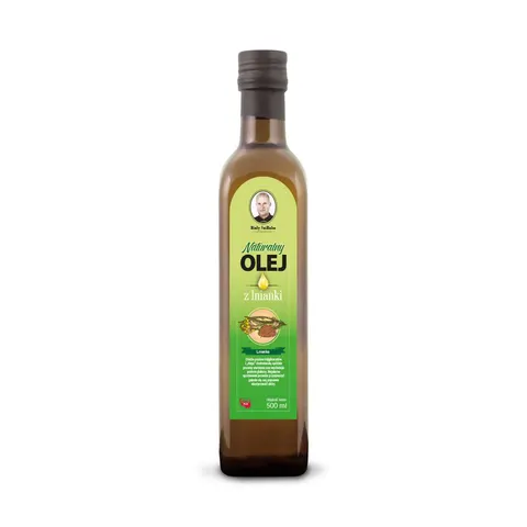 Naturalny Olej rydzowy z Lnianki 500ml