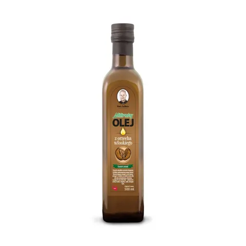 Naturalny Olej z Orzecha Włoskiego 500ml