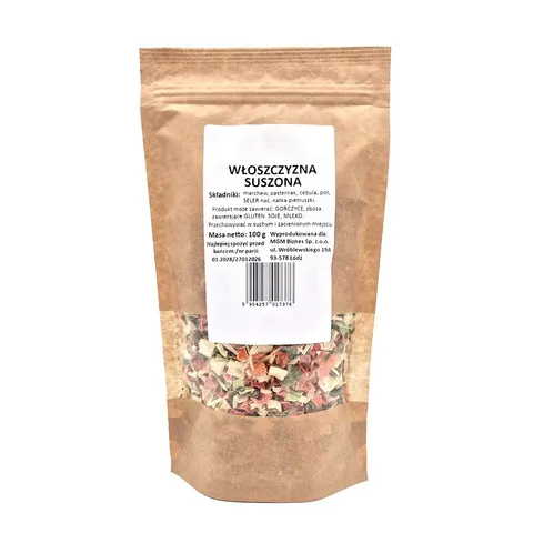 Włoszczyzna suszona 100g