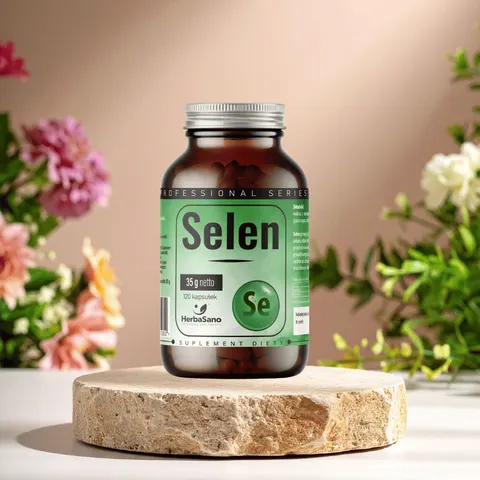 Selen Premium - suplement diety - 120 kapsułek - HerbaSano