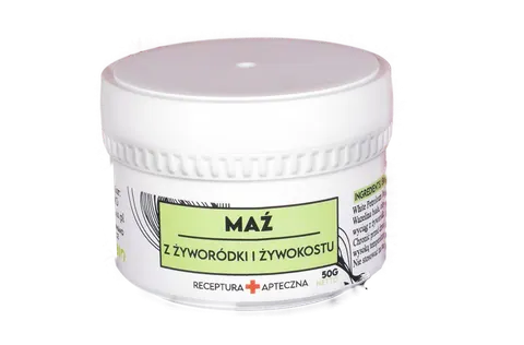 Maść z żyworódki i żywokostu 50 g | Kosmetyk do pielęgnacji skóry
