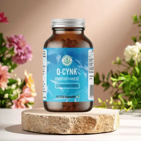 Q-Cynk - suplement diety - 60 kapsułek - RawForest