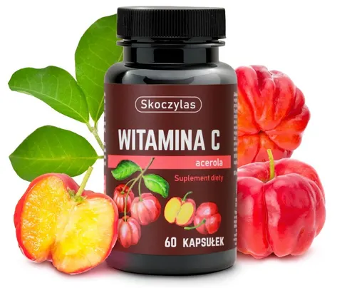 Witamina C acerola - suplement diety - 60 kapsułek - Skoczylas