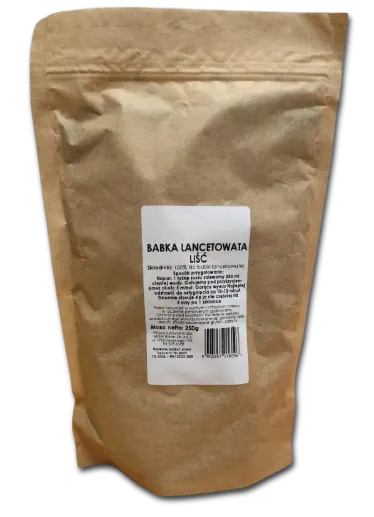 Babka lancetowata liść 250g