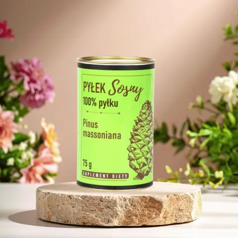 Pyłek sosny - suplement diety - proszek - 75 g - RawForest