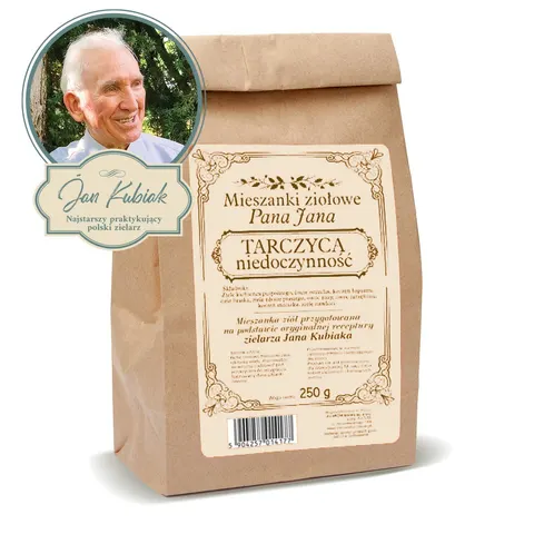 Zioła Pana Jana Kubiaka - TARCZYCA - niedoczynność - 250g