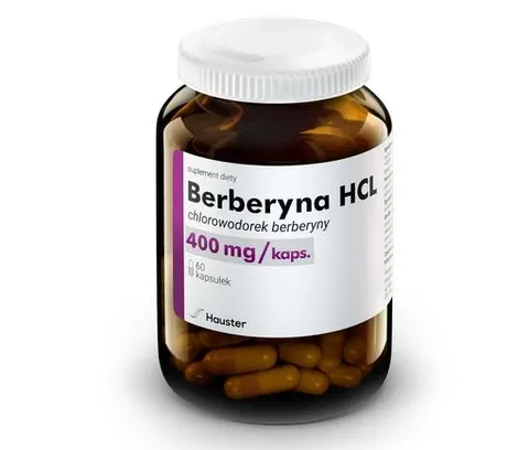Berberyna HCL 400 mg - Hauster