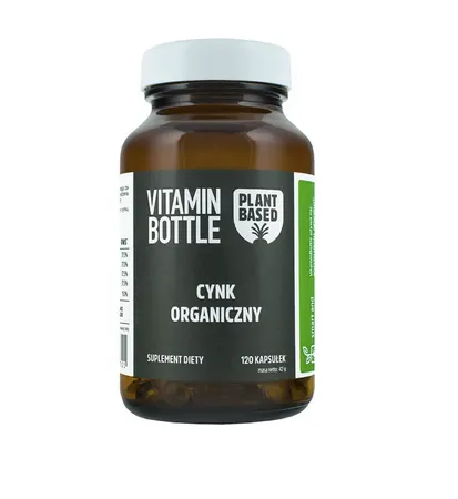 Cynk organiczny 120 kapsułek – suplement diety