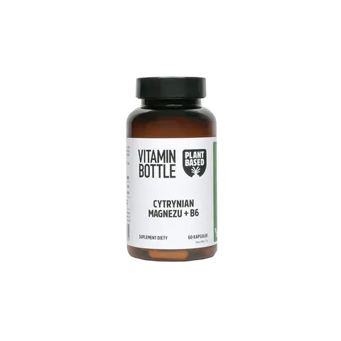 Cytrynian Magnezu + B6 120 kapsułek – suplement diety