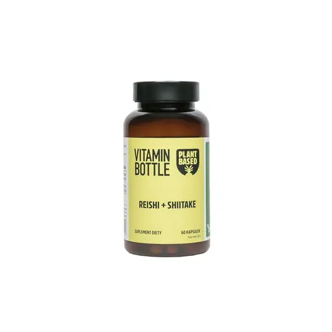 Reishi + Shiitake 60 kapsułek – suplement diety