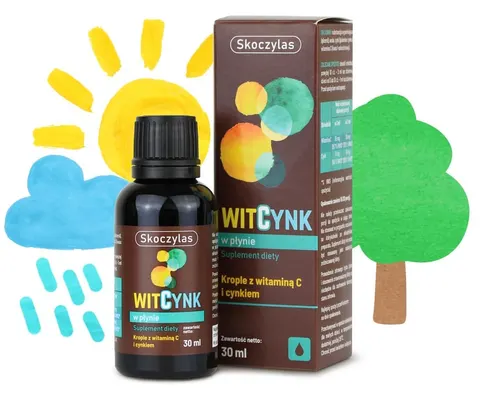 WitCynk w płynie - Witamina C, Cynk