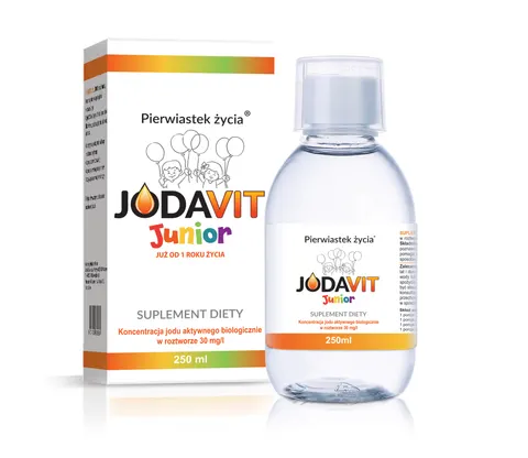 Jodavit Junior Jod dla dzieci w płynie 250 ml
