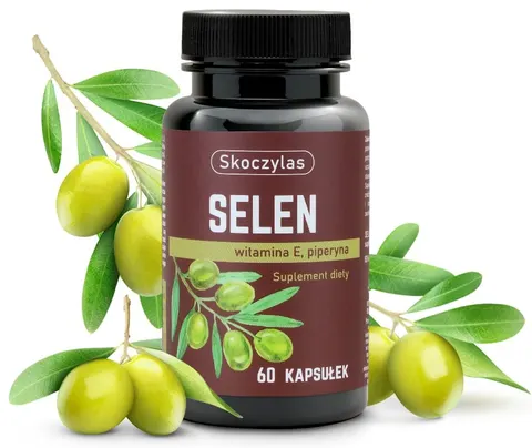 Selen, witamina E, piperyna - suplement diety - 60 kapsułek - Skoczylas