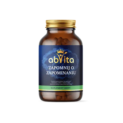 Zapomnij o zapominaniu - suplement diety - 60 kapsułek - Abvita