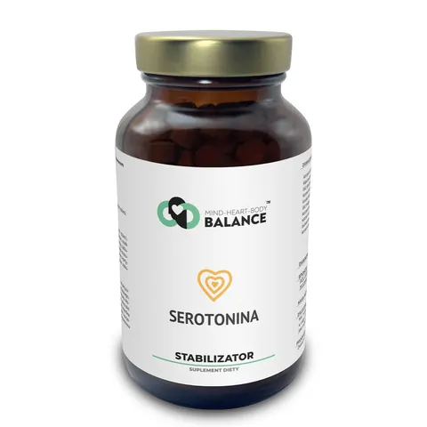 Serotonina Stabilizator - suplement diety - 489 kapsułek - Mind-Heart-Body Balance