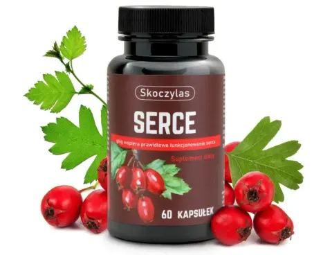 Serce - głóg, serdecznik, L-lizyna - Skoczylas