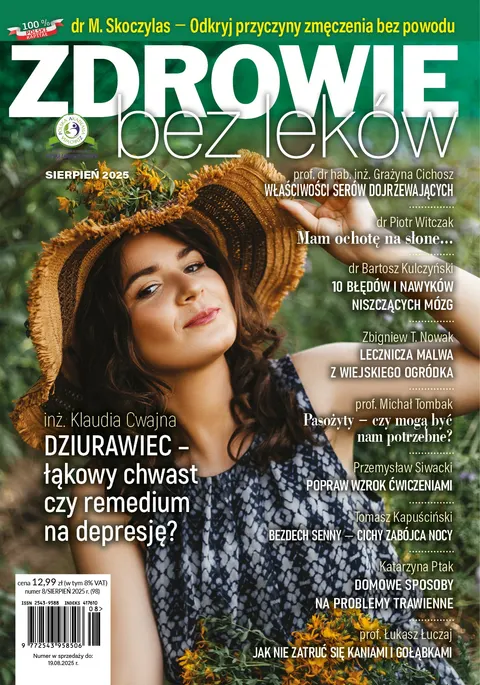 Numer 08/2025 wersja elektroniczna Zdrowie bez leków