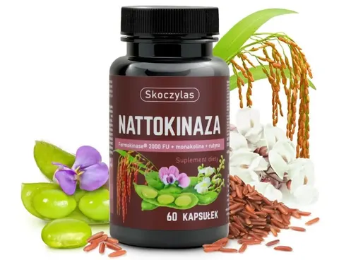 NATTOKINAZA Fermokinase® 2000 FU + monakolina + rutyna